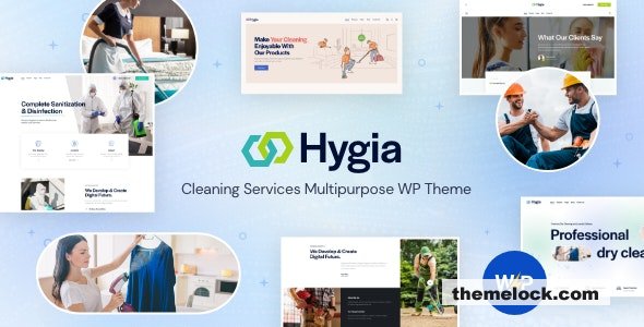Hygia v1.24.0 – Cleaning Services Multipurpose WordPress Theme