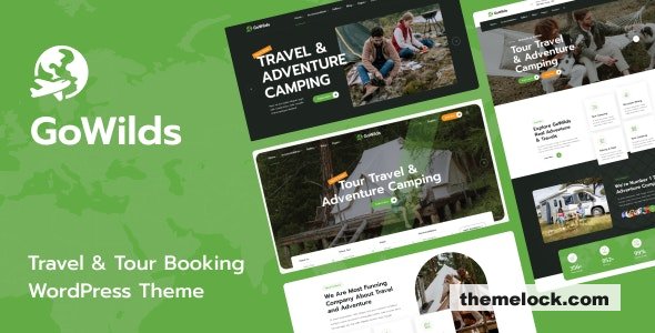 Gowilds v1.2.5 – Travel & Tour Booking WordPress Theme