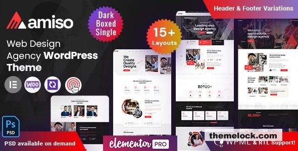 Amiso v9.0 – Web Design Agency