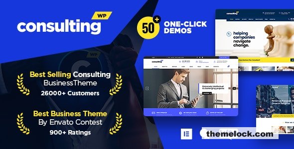 Consulting v6.7.14 – Business, Finance WordPress Theme