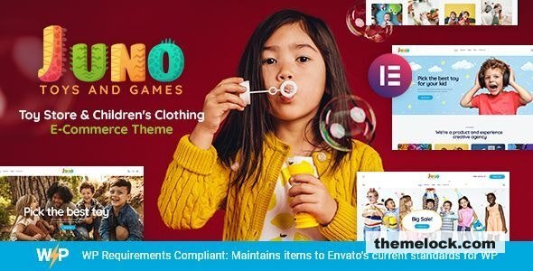 Juno v2.31.0 – Kids Toys & Games Store WordPress Theme