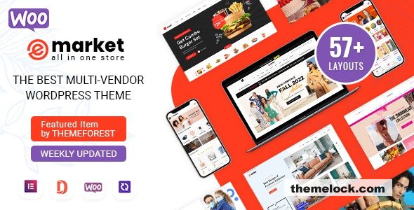 Emarket v8.2.3 – Multipurpose WooCommerce Theme