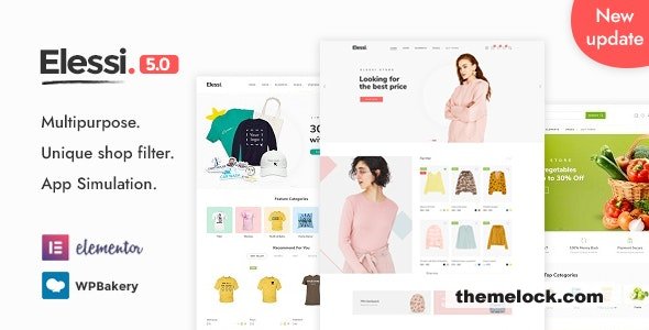 Elessi v6.5.5 – WooCommerce AJAX WordPress Theme – RTL support