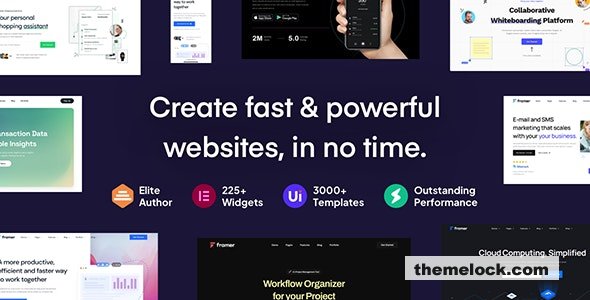 Framey v4.3.2 – Startup & SaaS WordPress Theme