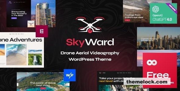 Skyward v1.1.3 – Drone Aerial Videography WordPress Theme