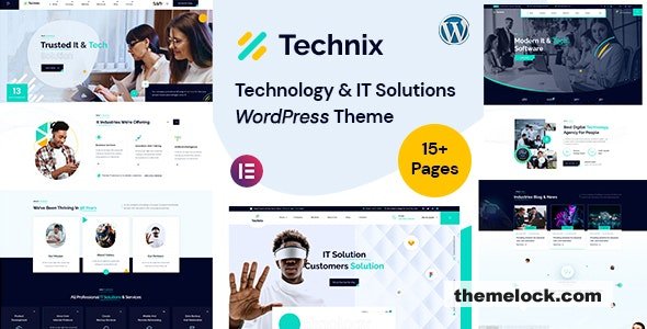 Technix v1.1.2 – Technology & IT Solutions WordPress Theme