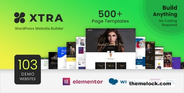 Xtra v5.8 – Multipurpose WordPress Theme + RTL