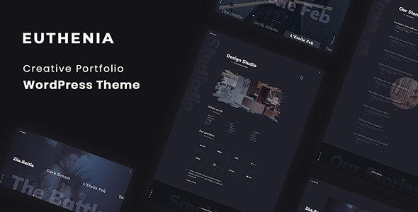 Euthenia v1.0.6 – Creative Portfolio WordPress Theme