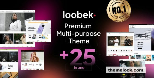 Loobek v1.5.5 – Elementor Multipurpose WooCommerce Theme