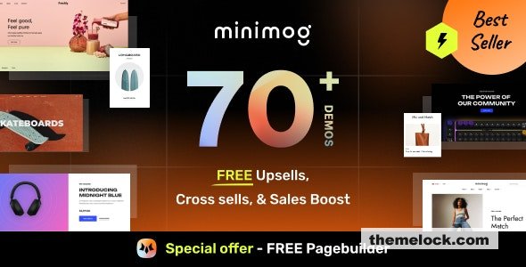 Minimog v6.0.0 – Next-gen Multipurpose Shopify theme grade-A