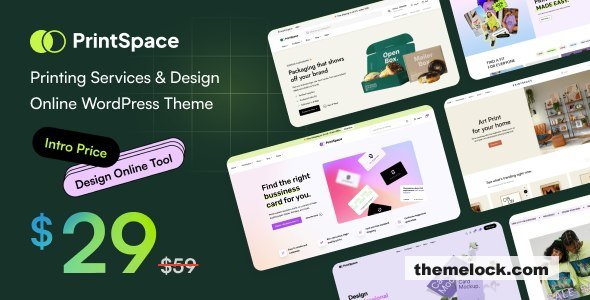 PrintSpace v1.4.7 – Printing Services & Design Online WooCommerce WordPress theme