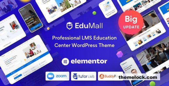EduMall v4.5.4 – Professional LMS Education Center WordPress Theme