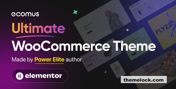 Ecomus v2.4.8 – Multipurpose WooCommerce Theme