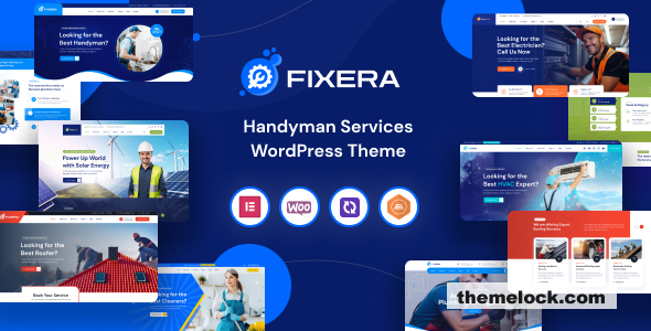 Fixera v1.0.4 – Handyman Services WordPress Theme