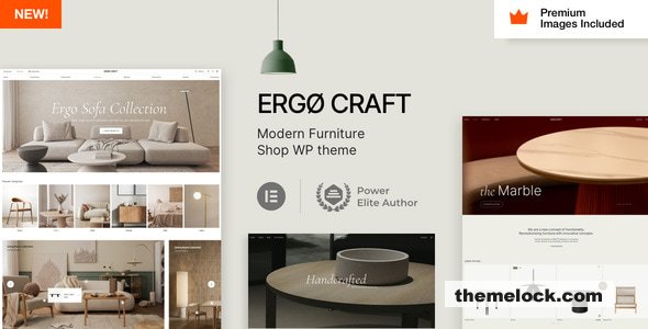 ErgoCraft v32 – Furniture Shop WordPress Theme