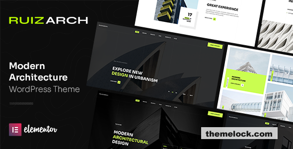 Ruizarch v1.3.0 – Architecture WordPress Theme