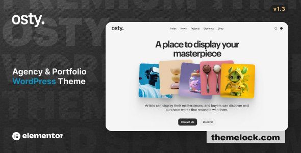 Osty v1.4.3 – Creative Agency and Portfolio Theme