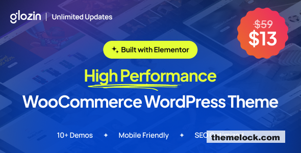 Glozin v2.0.0 – Multipurpose WooCommerce WordPress Theme