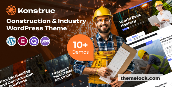 Konstruc v1.0.1 – Construction & Industry WordPress Theme