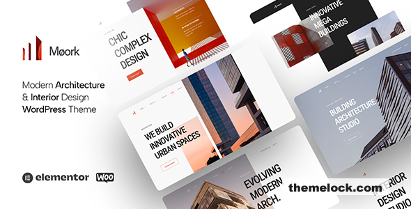 Moork v1.1.1 – Architecture & Interior Design WordPress Theme