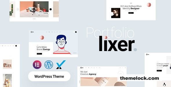 Lixer v1.1.0 – Creative Portfolio WordPress Theme