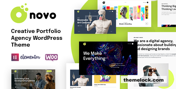 Onovo v1.6.1 – Creative Portfolio Agency WordPress Theme