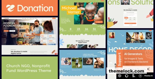 Donation v1.4.0 – Church NGO, Nonprofit Fund WordPress Theme