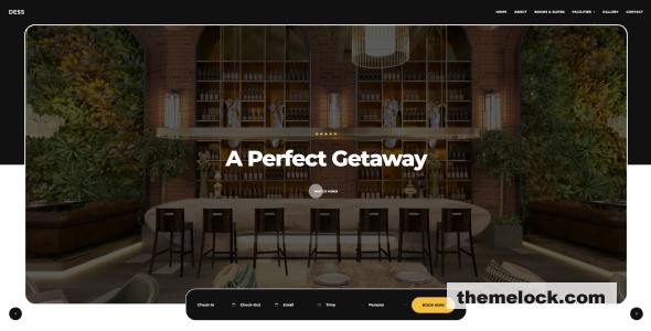 Dess v1.0.0 – Hotel & Resort WordPress Theme