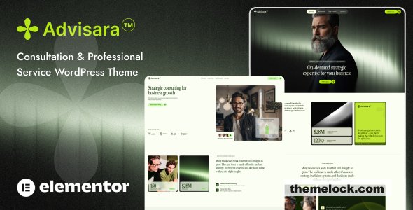 Advisara v1.0 – Consulting Business WordPress Theme