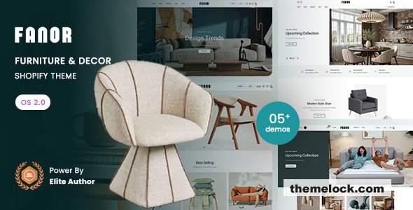 Fanor – Furniture & Decor Shopify 2.0 Theme