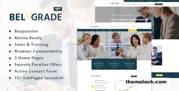 Belgrade v2.5 – Training Business WordPress Theme