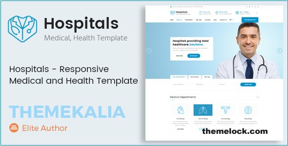Hospitals – Responsive Medical and Health HTML Template