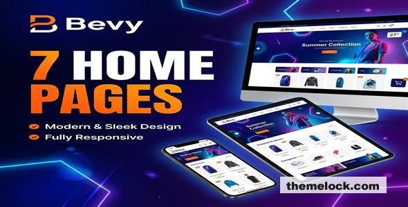 Bevy – Multipurpose eCommerce HTML Template