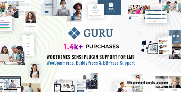 Guru v5.6 – Learning Management WordPress