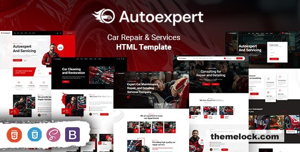 Autoexpert – Car Repair & Services HTML Template