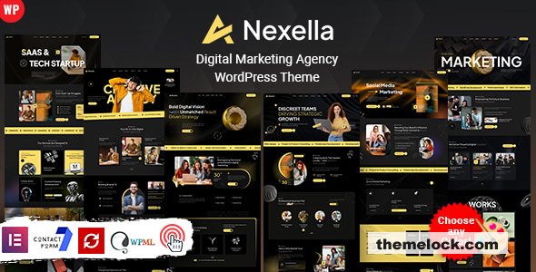 Nexella v4.0 – Digital Marketing WordPress