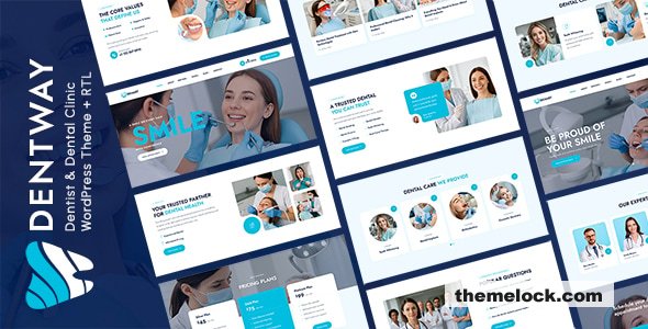 Dentway v1.0 – Dentist Clinic WordPress Theme