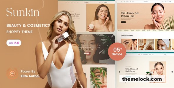 Sunkin – Beauty & Cosmetics Store Shopify 2.0 Theme