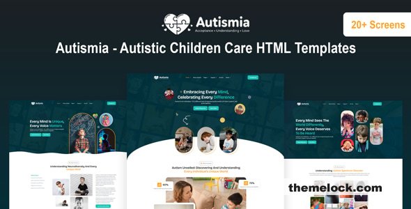 Autismia – Autistic Children Care HTML Templates