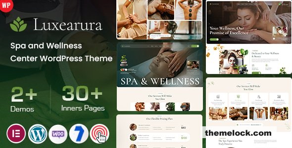 Luxearura v6.0 – Spa and Wellness Center WordPress Theme