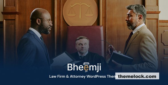Bheemji v1.0.2 – Law WordPress Theme