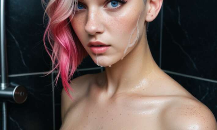 Face Spider Gwenihair Over Eye Hair Behind Ear Undercut Hairstyle