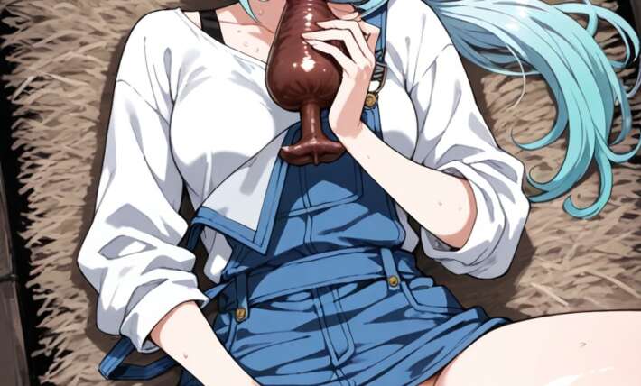 Lying On Back Brown Turd Long Wispy Bangs Hentai