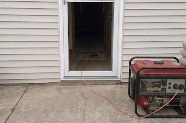 Indiana man requests welfare check after friend’s Snapchat shows generator 1 foot from screen door
