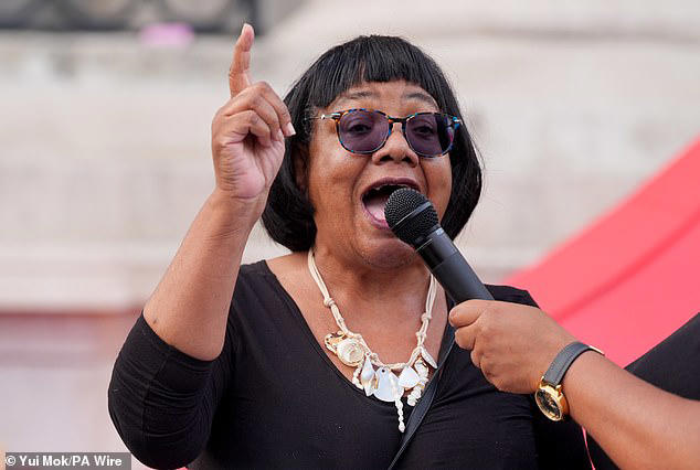 Minister condemns Diane Abbott over claim Russia threat is ‘NATO fiction’