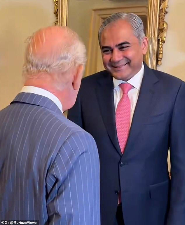 King Charles shares personal fears about Iran war as he meets Pakistan diplomat leading negotiations