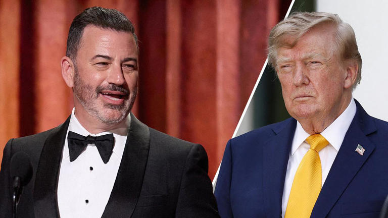 Jimmy Kimmel laughs at Donald Trump for getting himself kicked off TV