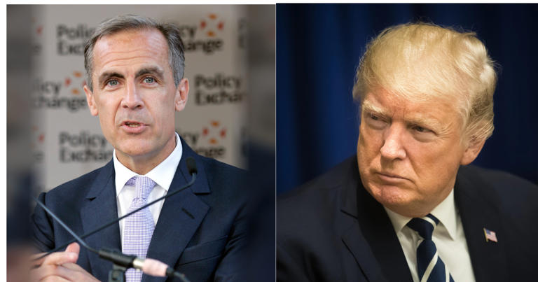 Mark Carney imitates Trump’s hand gestures in viral speech as year of insults boils over