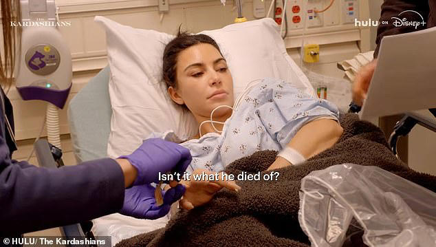 Kim Kardashian hospitalized for condition linked to disease that killed her father Robert at age 59