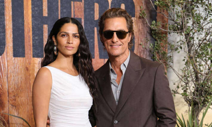 Matthew McConaughey upstaged by statuesque daughter, 16, during his big red carpet moment